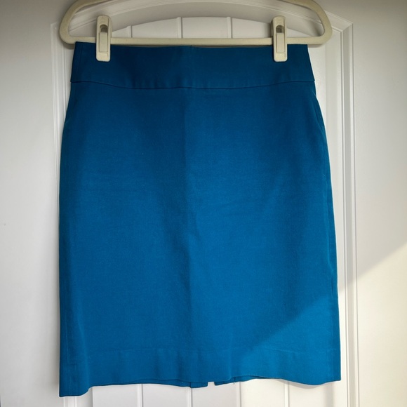Banana Republic Vibrant Blue Pencil Skirt - Picture 1 of 5